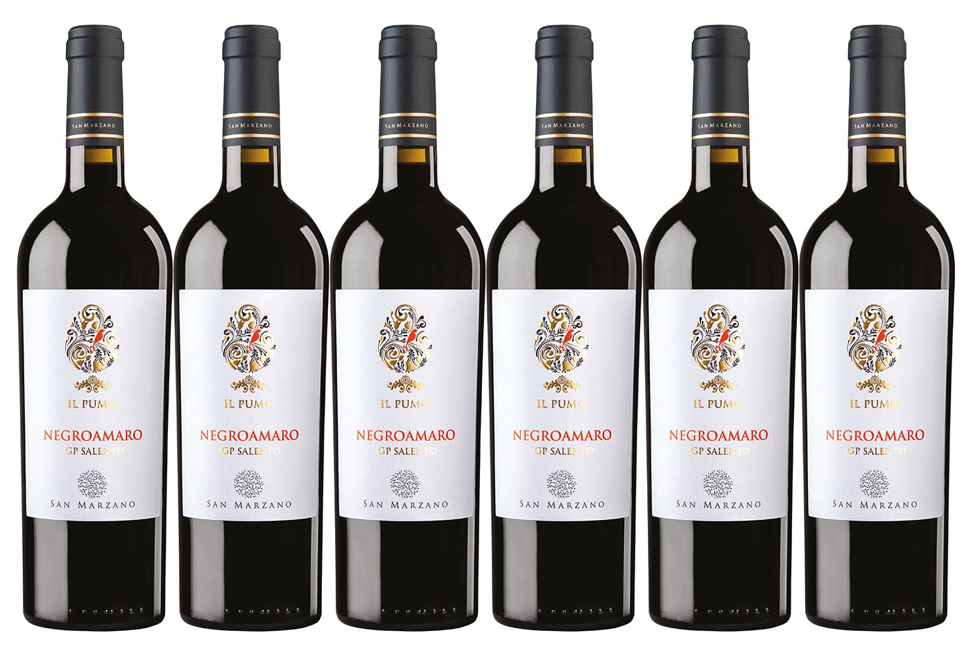 San Marzano Il Pumo Negroamaro, Italian Red Wine, CASE of 6 x 750ml