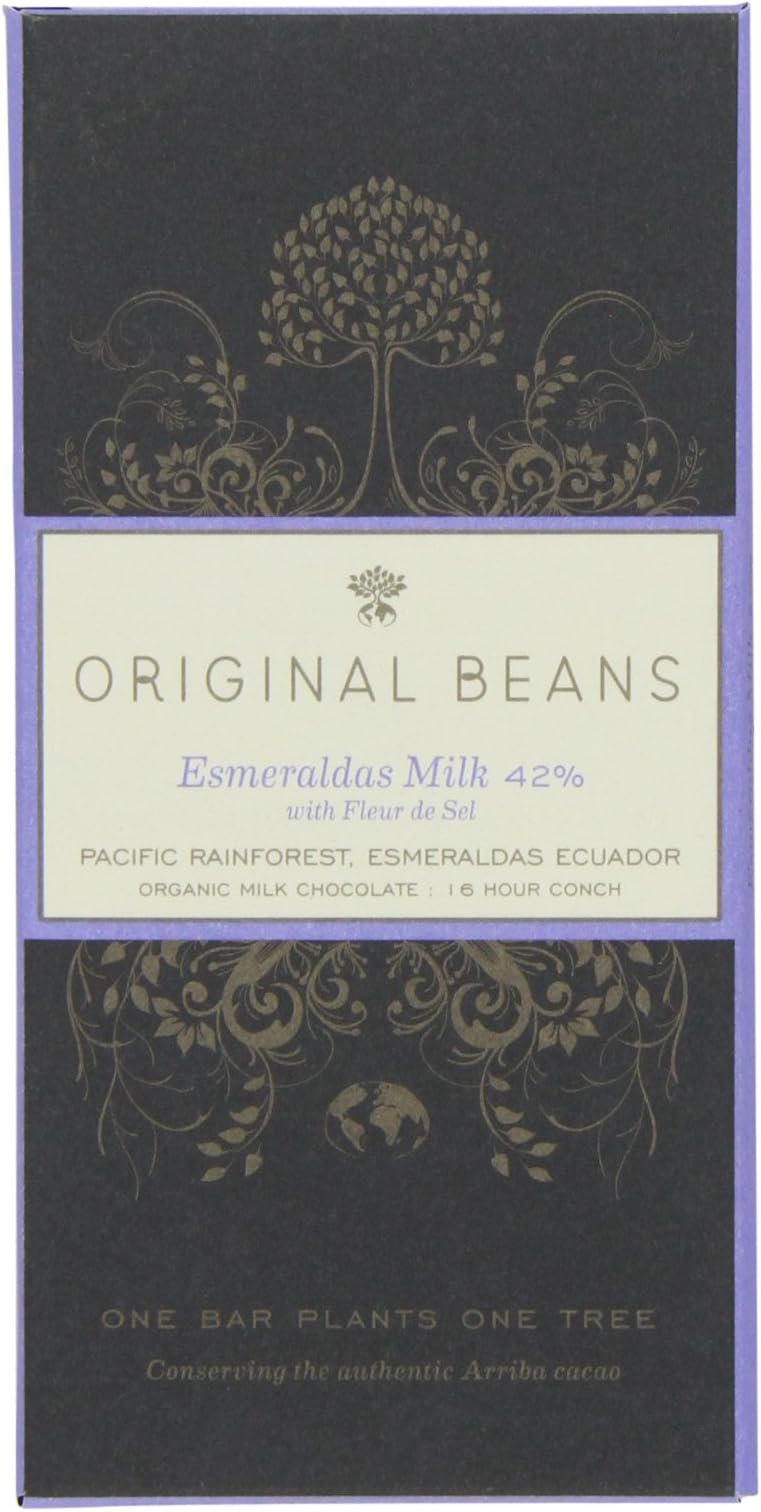 Original Beans Esmeraldas Milk Chocolate Bar