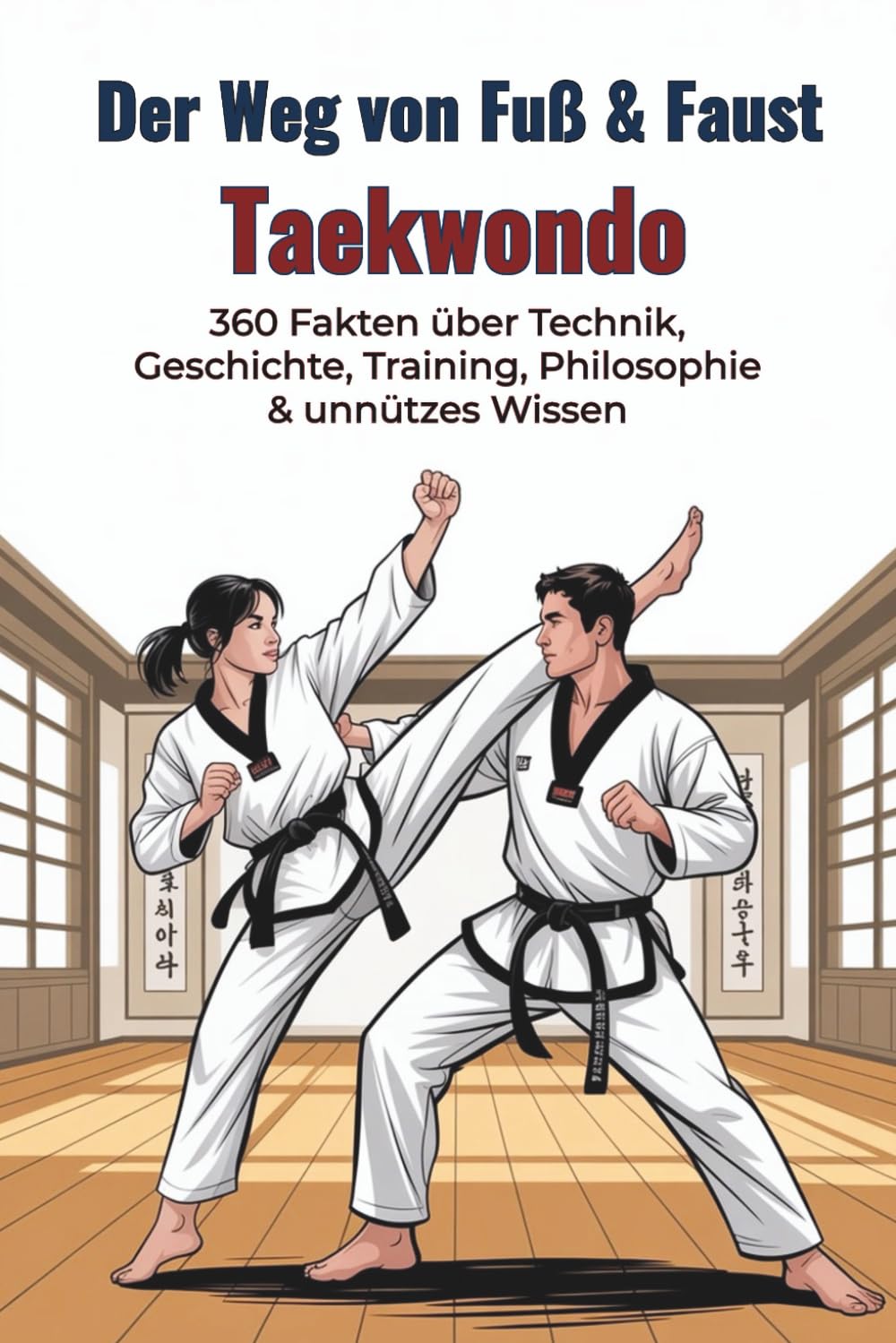 Der Weg von Fuß & Faust – Taekwondo: 360 Fakten über Technik, Geschichte, Training, Philosophie & unnützes Wissen: Kuriose Fun Facts, koreanische ... Formen & spannende Taekwondo-Anekdoten