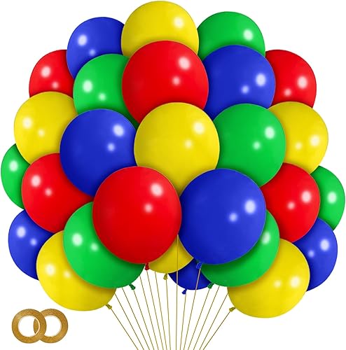 Miniatura 19 de 100 globos negros y naranjas de 12 pulgadas, globos de látex de Halloween, globos gruesos de helio para Halloween, boda, fiesta de cumpleaños