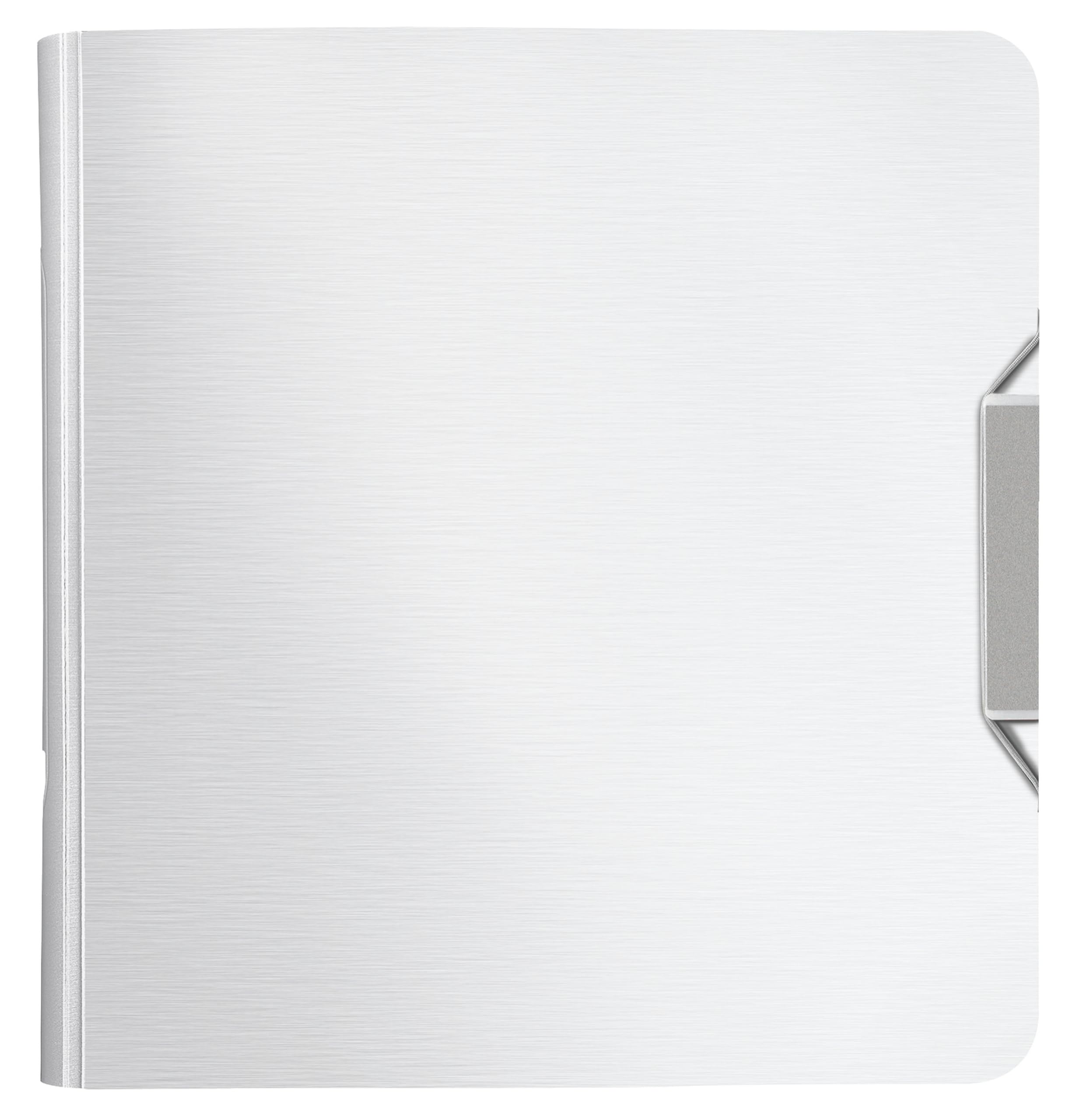 Leitz 11080004 Active Style, confezione da 5 pezzi, A4, bianco artico, dorso arrotondato con dorso di 8,2 cm di larghezza, chiusura con elastico, leggero polyfoam, 11080004