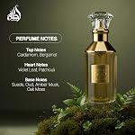 Lattafa Velvet Oud for Unisex Eau de Parfum Spray, 3.4 Ounce