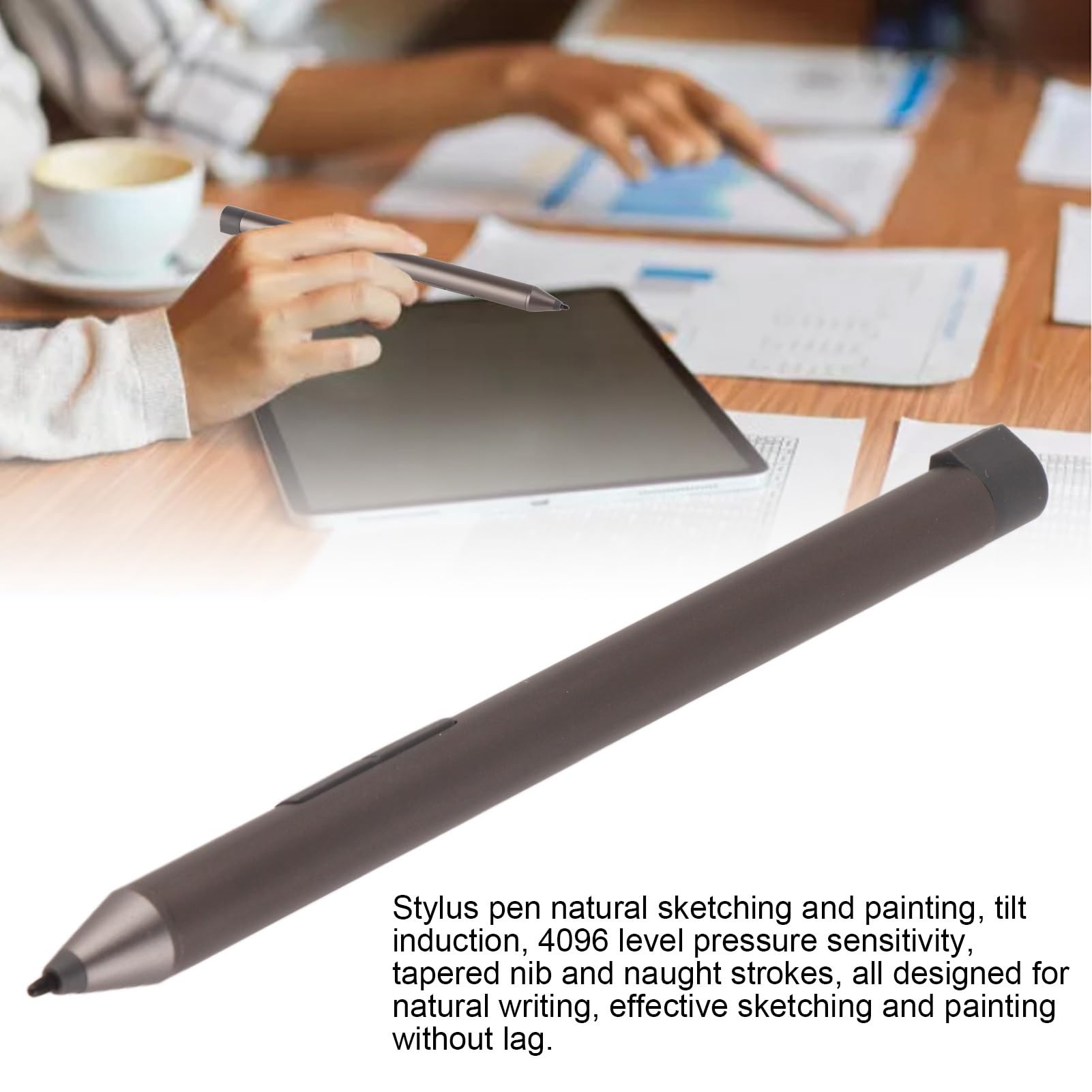 Lápiz óptico para Pantalla Táctil, Lápiz Digital Capacitivo De Alta Sensibilidad Lápiz Digital Lápiz óptico Universal para Computadoras Portátiles, Tabletas