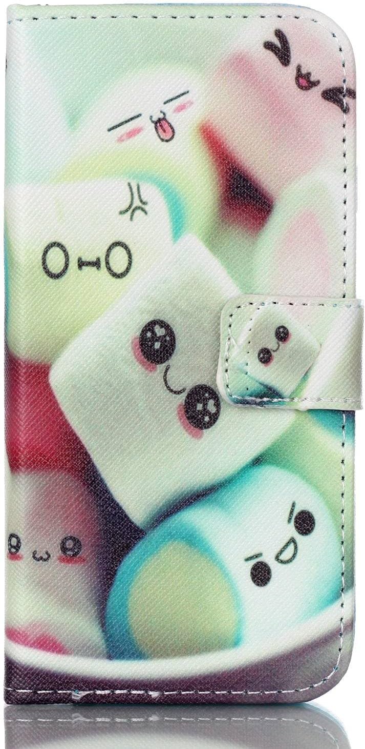 iPhone 6/6S Wallet Case, X-Master [Elegance Series] Phone Wallet Cover Protective PU Leather Card Case with Card Slots + Side Pocket Flip Magnetic (candy sweet)