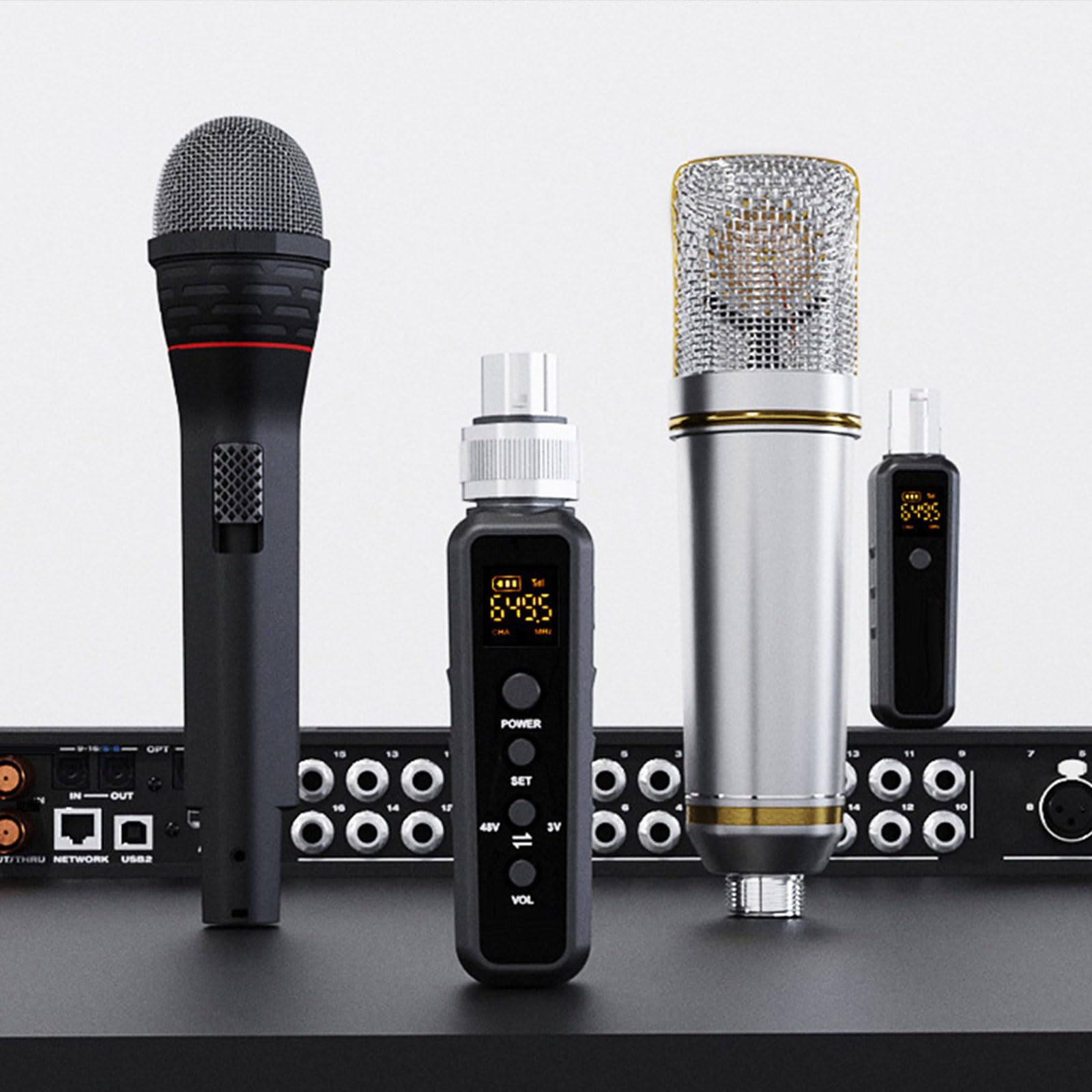Wireds To Microphones Converters Professional Micphone Transmitters Receiver Transmission