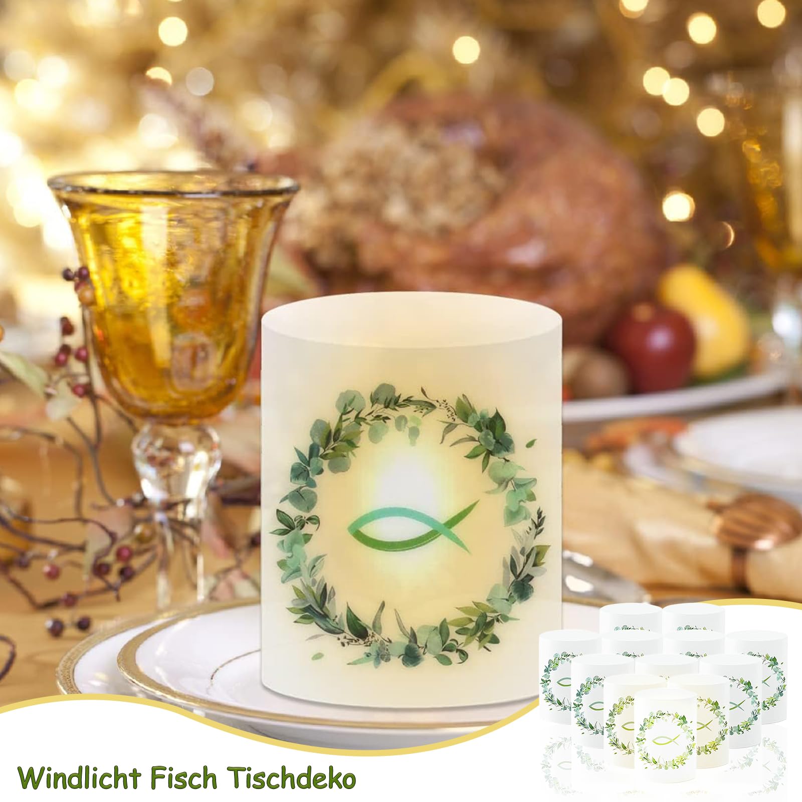 Photophores Décoratifs De Table Anniversaire, Lot De 16