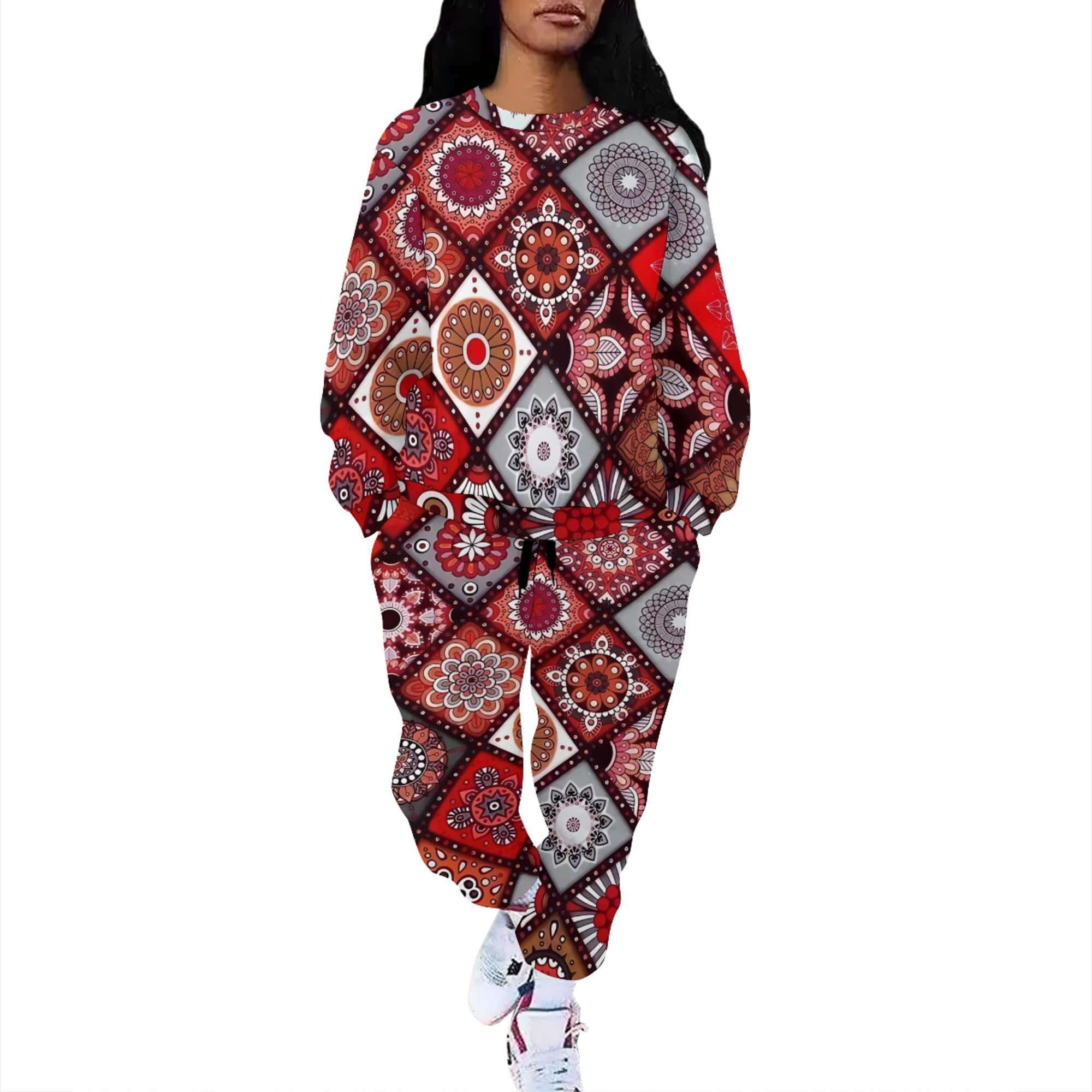 Jogger Sets for Women 2 Piece Track Suits for Women Set Sweat Set for Women Lounge Set Sweatshirts
