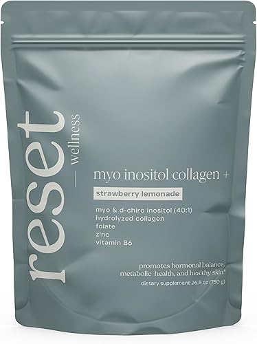 Miniatura 7 de MYO INOSITOL Colágeno+Mio-Inositol y D-Chiro Inositol (401), Colágeno Hidrolizado, Folato, Zinc y Vitamina B6 Equilibrio Hormonal, Fertilidad,