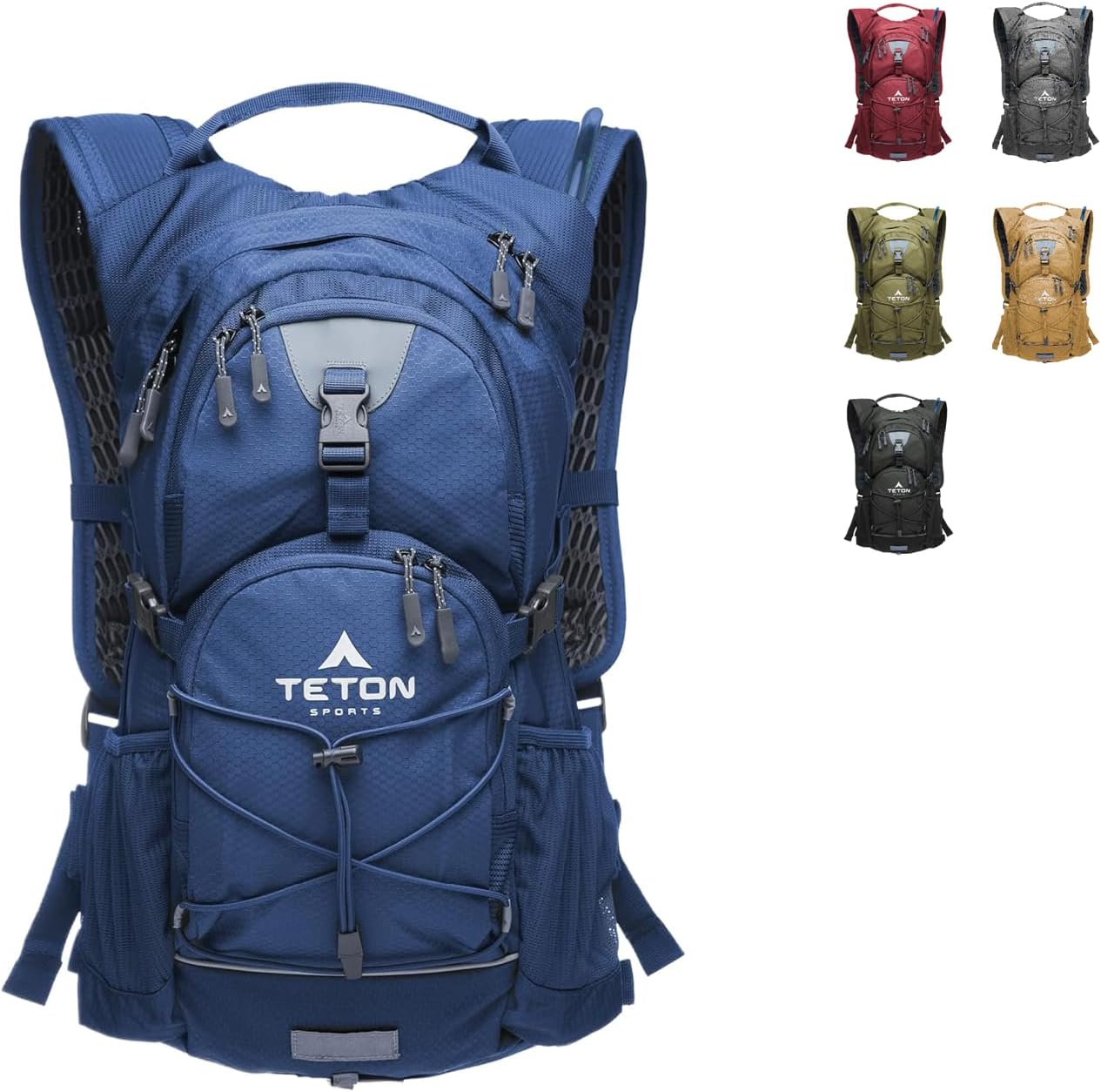 Lightweight Teton Oasis Hydration Backpack – 2L/3L Bladder for Hiking & Running