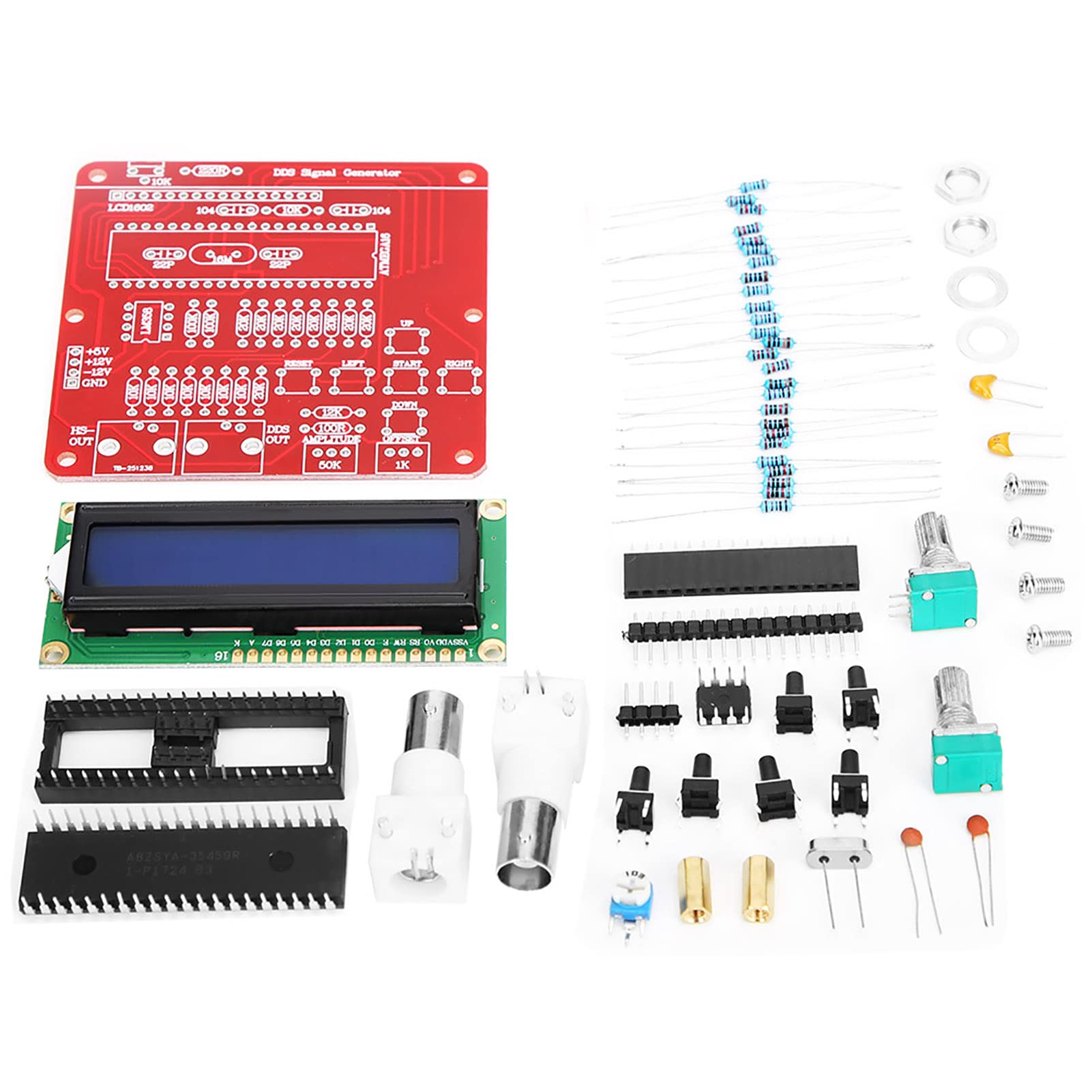 Módulo generador de señal DDS en kit de bricolaje con onda sinusoidal ajustable 7