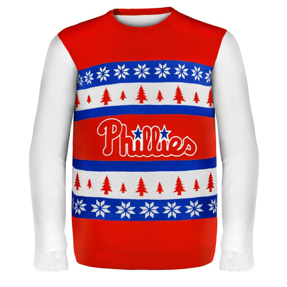 FOCO Philadelphia Phillies One Too Many Ugly Sweater Double Extra Large