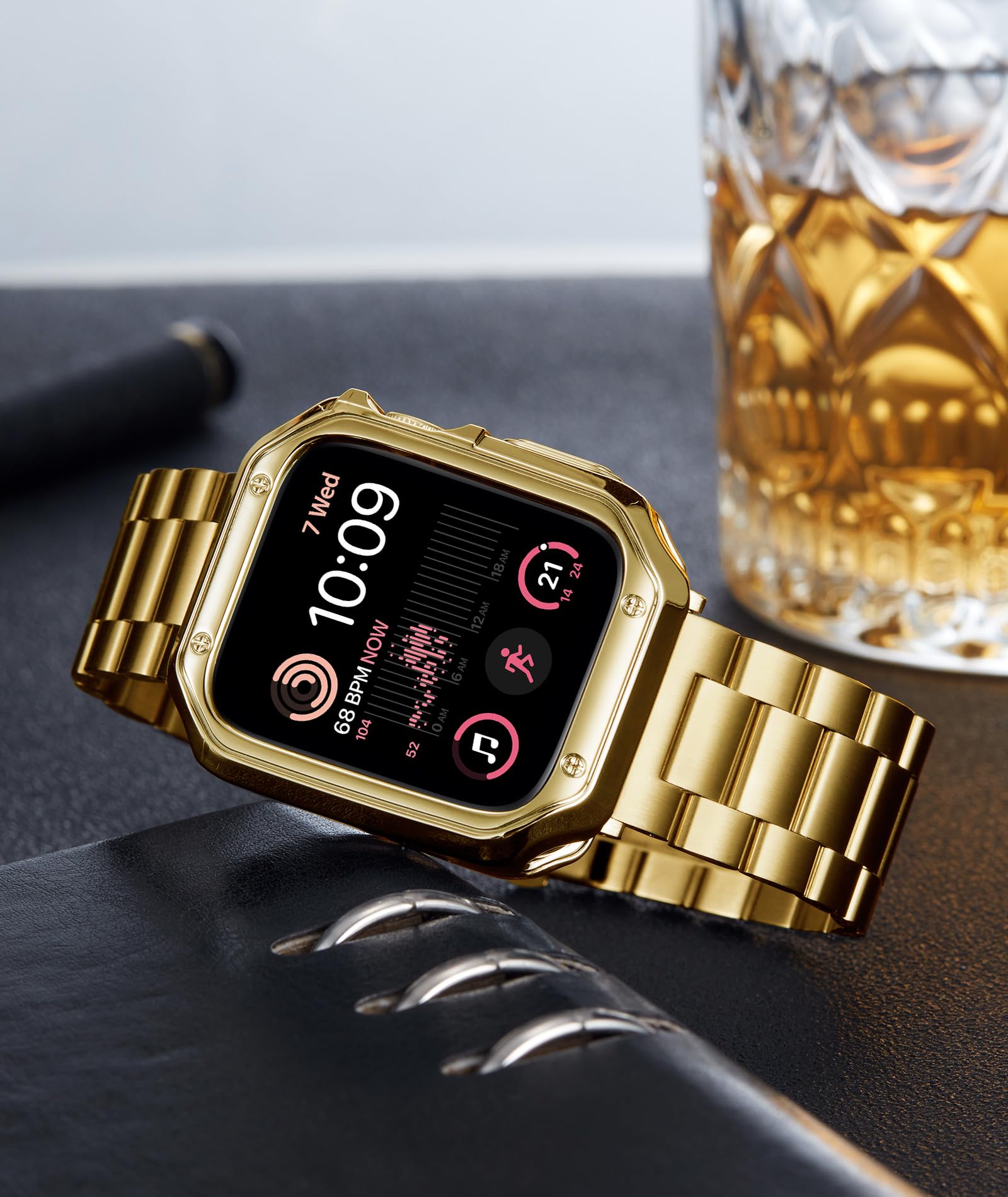 Amazon.co.jp: コンパチブル Apple Watch バンド 46mm 45mm 44mm 42mm  