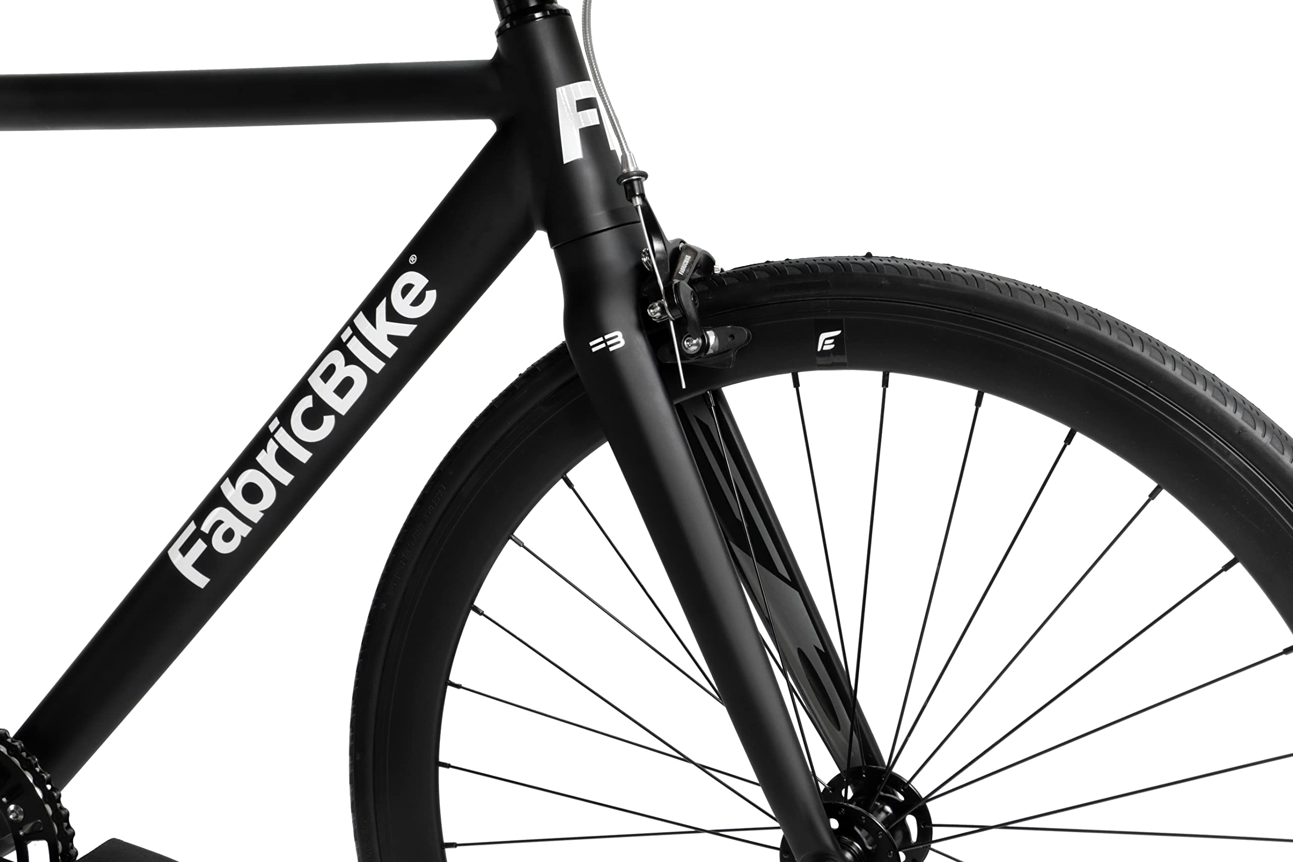 FabricBike Light - Vélo Fixed, Fixie, Single Speed, Cadre et Fourche Aluminium, Roues 28", 4 Couleurs, 3 Tailles, Environ 9,45 kg