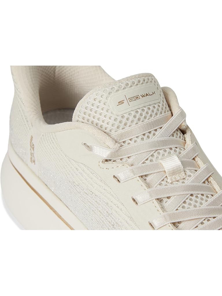 Gray SKECHERS Go Walk Arch Fit N-joy Ria Hands Free Slip-ins