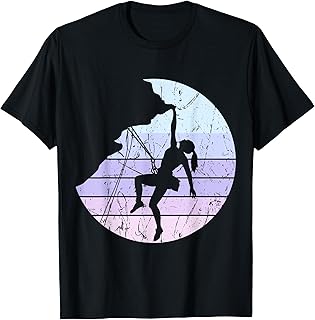 Escalade Grimpeur Escaladeur Femme Fille T-Shirt