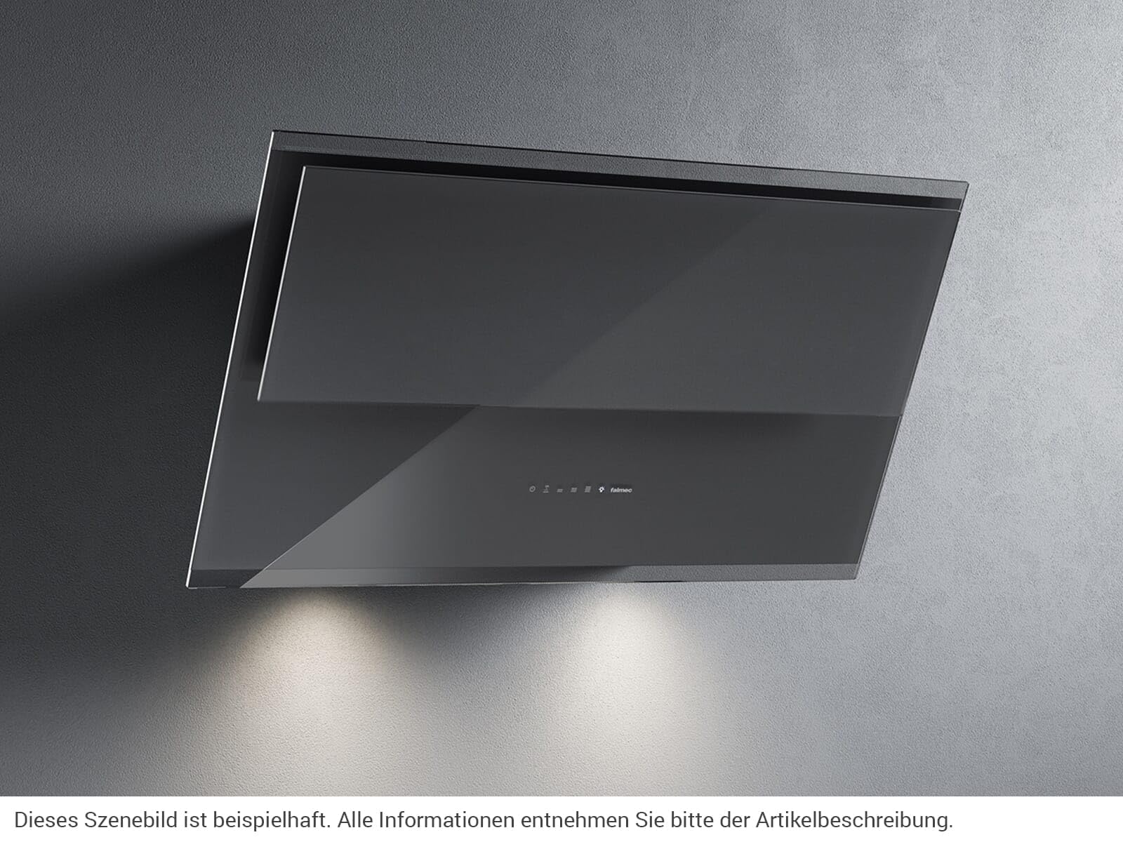 Falmec Verso Kopffreihaube 55 cm Grau