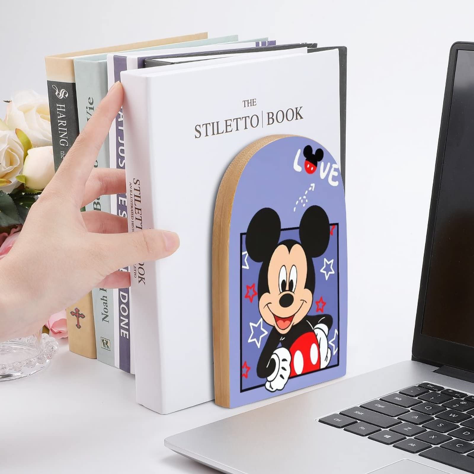 Amazon.co.jp: ディズニー ミッキーマウス 本立て ブックスタンド 
