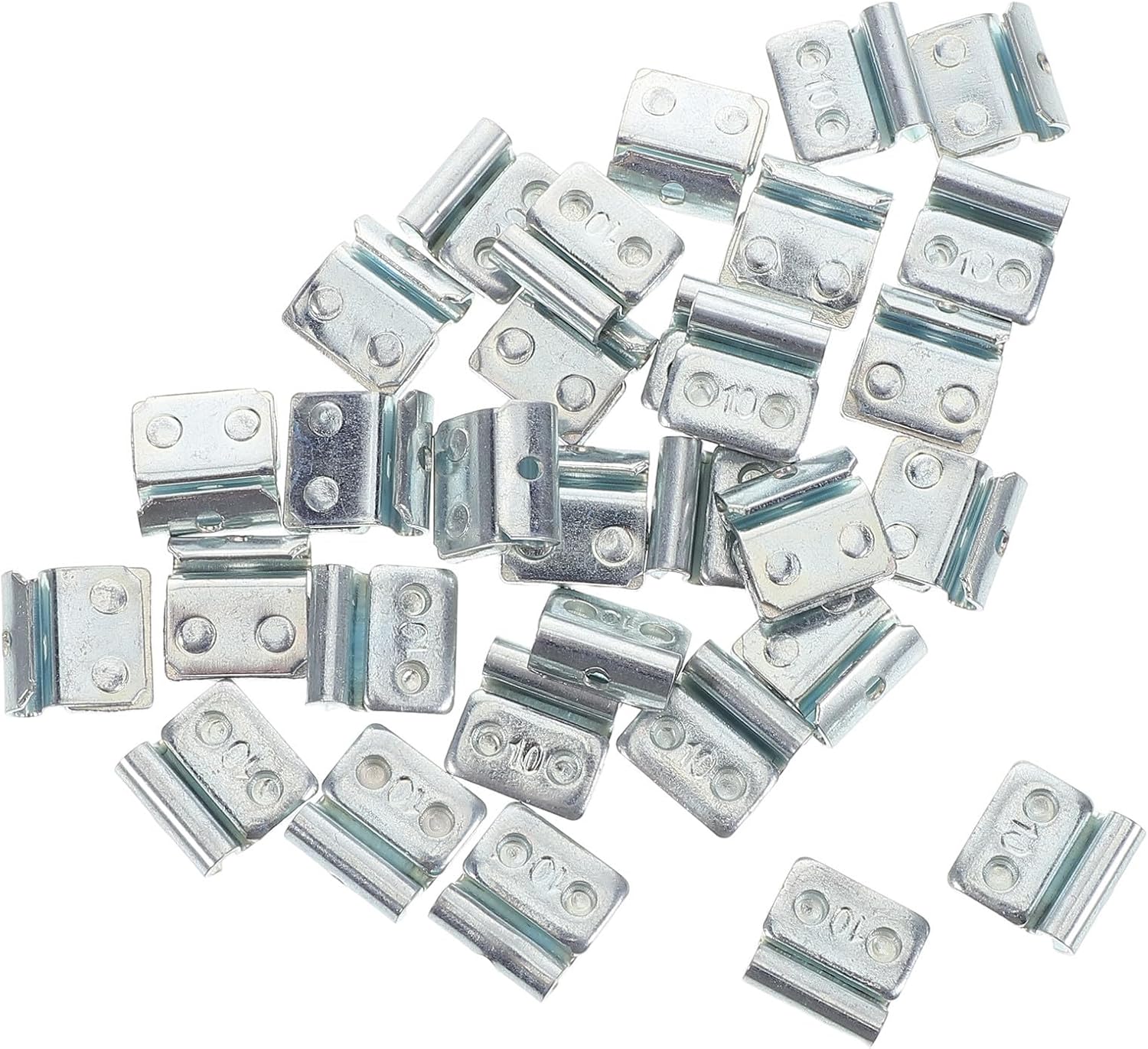 SOLUSTRE 100pcs Aluminum Alloy Car Wheel Tire Balancing Weights, Sturdy Vehicle Tire Weight Blocks for Vehicle Types, Solves Imbalance Issues Enhancing Driving Safety and Stability
