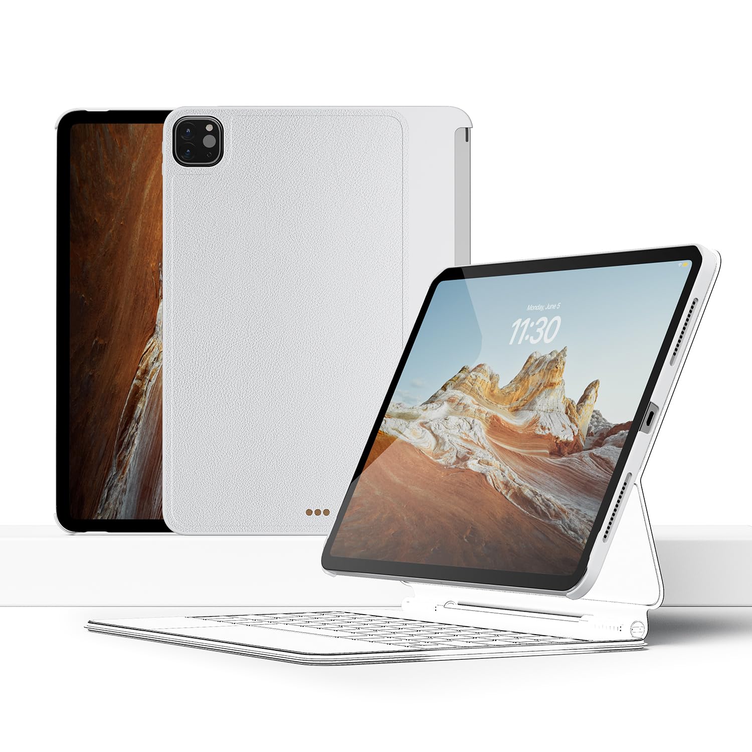 Amazon.com: EISSCCE iPad Pro case Compatible with Magic 