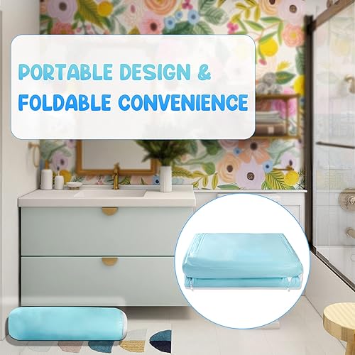 Miniatura 7 de Bañera inflable para adultos con bomba de aire eléctrica para interiores o exteriores portátil plegable bañera de hielo bañera inflable