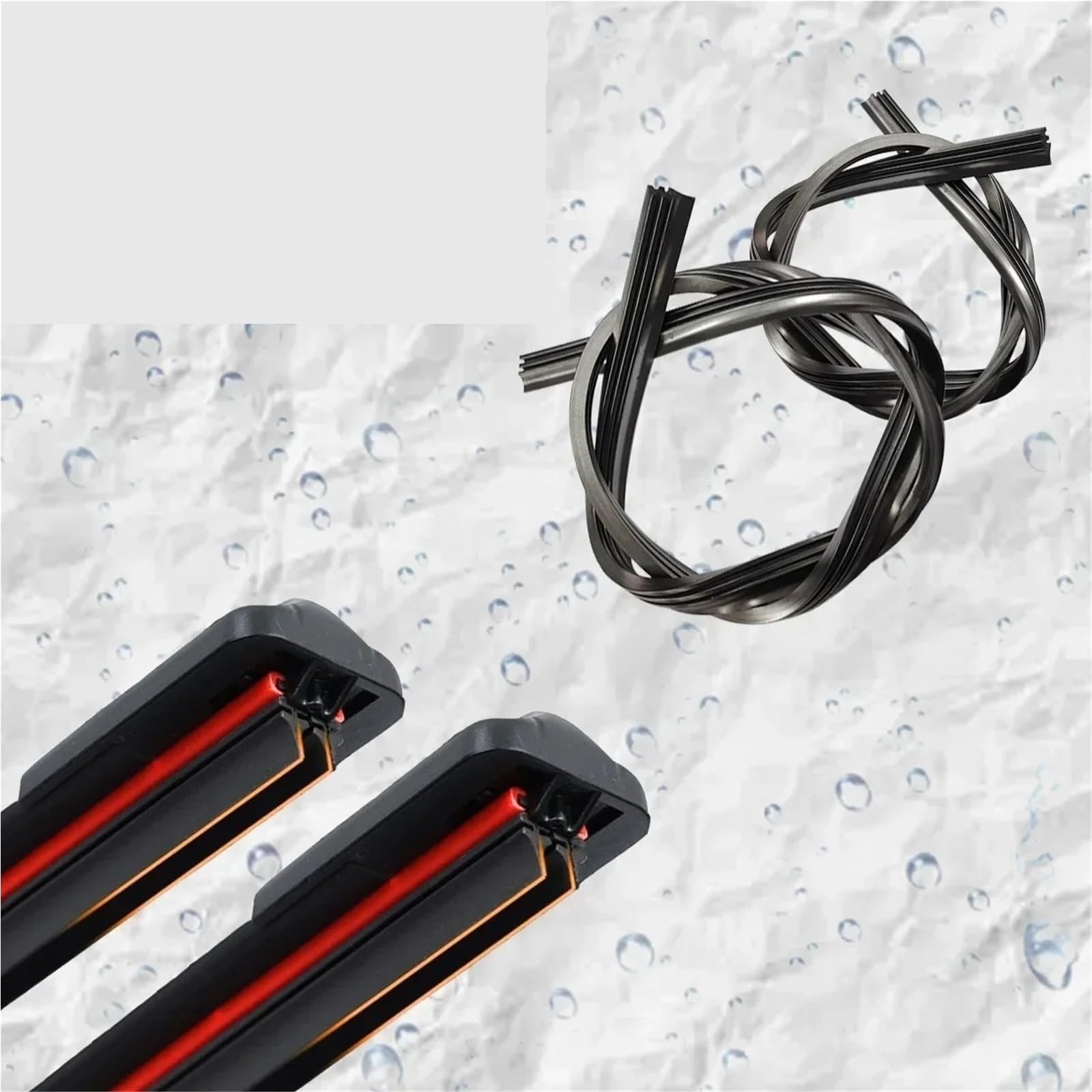 Limpia Parabrisas Para Q5 2018-2021 Para Q7 2006-2016 Accesorios Limpiaparabrisas Dobles Goma Invierno Verano Kits Escobillas Limpiaparabrisas(2PCS,Q*7 4M (2016-2021))