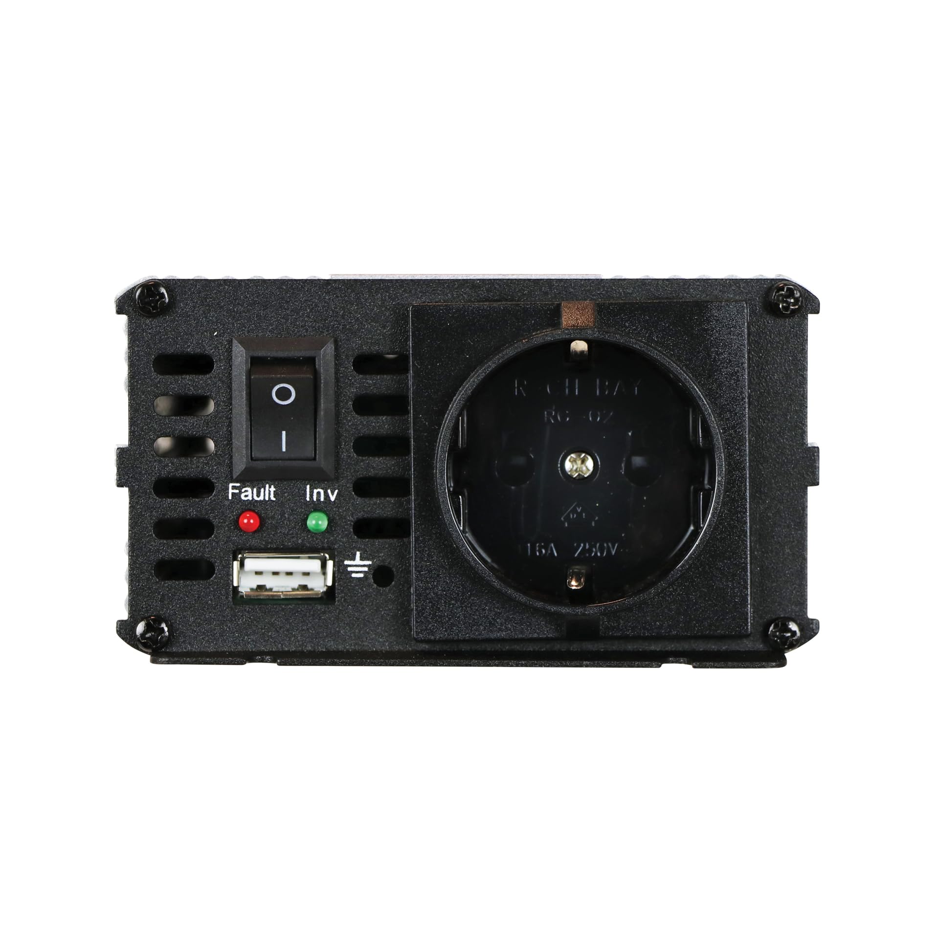 Carpoint 0510352 przetwornica 12 V >230 V 600 W zaciski do akumulatora