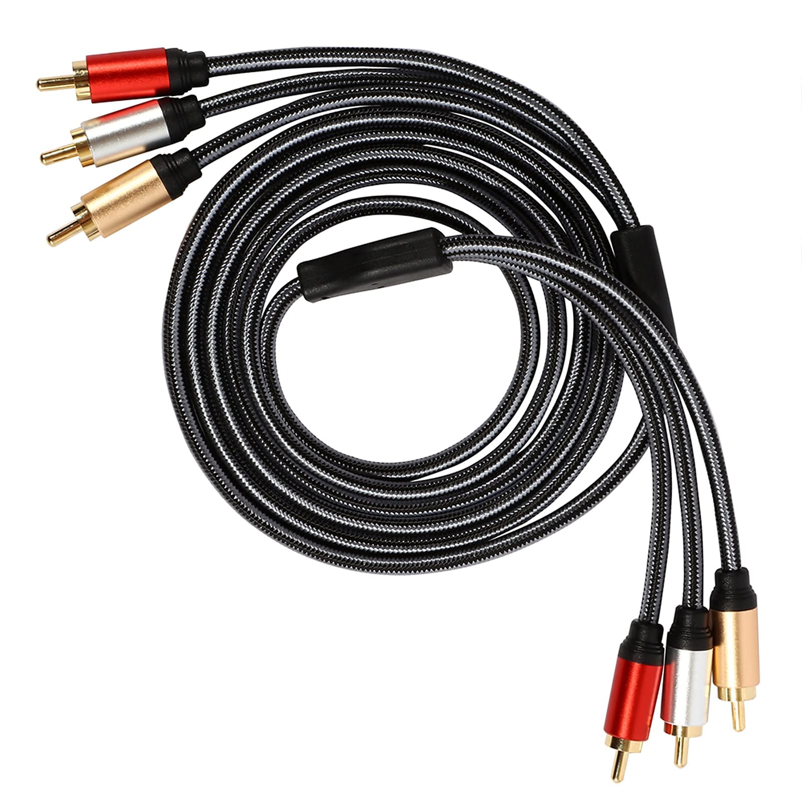 Triplo Accoppiatore RCA Composito Audio/video - Connettori Placcati Oro - ACCLND