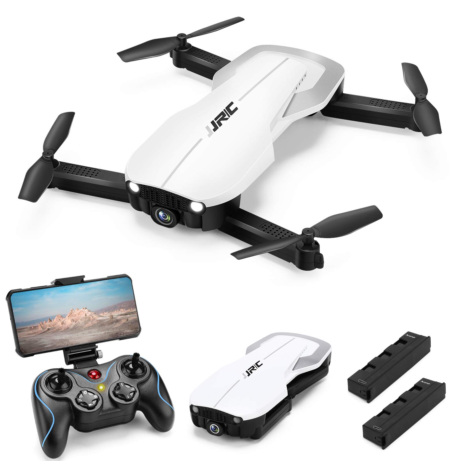 Jjrc Foldable Drone White JJRC H37 ELFIE Foldable Mini RC Selfie