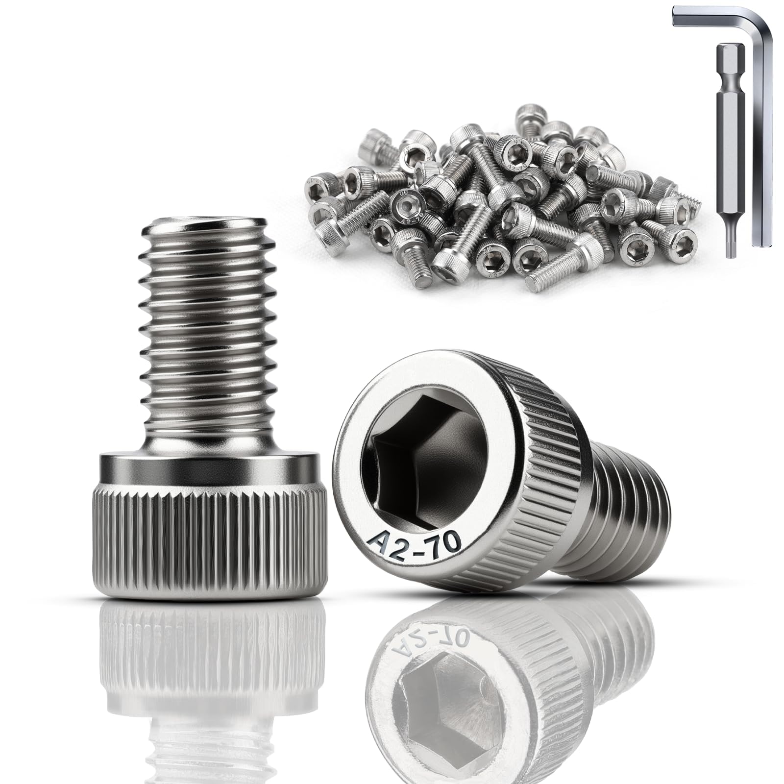 Set Di 10 Chiusure Rapide LOXX In Ottone Nichelato – M5 X 22 Mm Con Chiave – Per Teloni E Tende Da Sole - 3