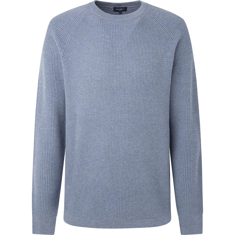 Hackett London Micro Rib Crew pull d'exception au design texturé unique - 5
