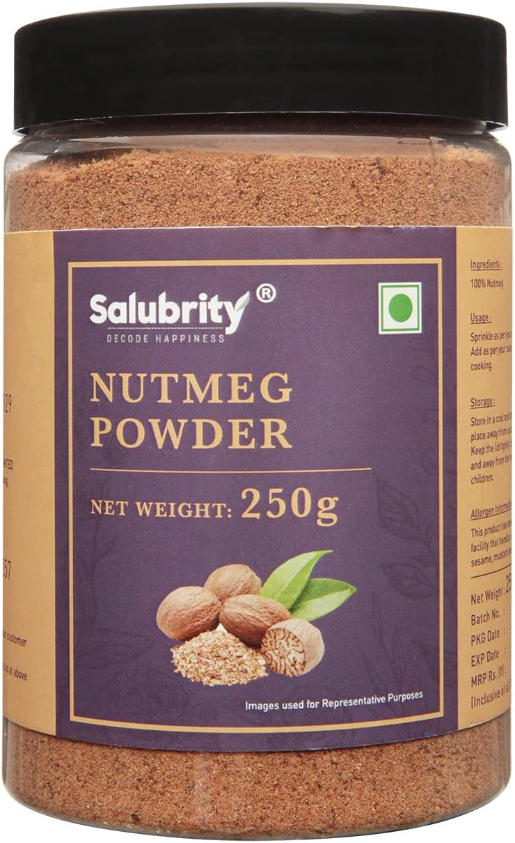 Salubrity Nutmeg Powder, 250g
