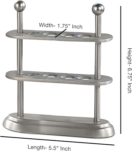 Miniatura 2 de nu steel Rosemont - Porta cepillos de dientes, acero inoxidable cepillado
