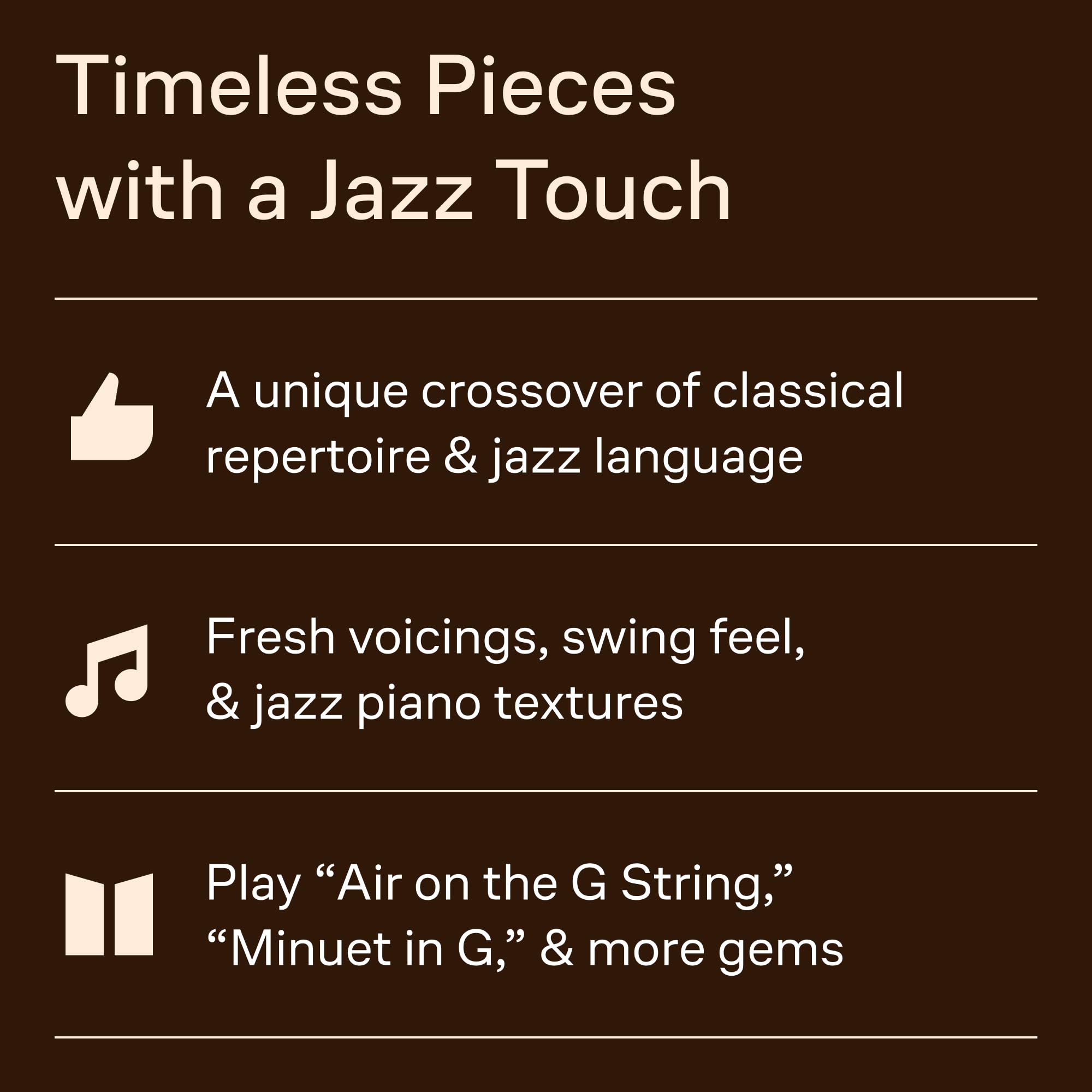 J.s. bach - all jazzed up! piano: Intermediate Piano Solo