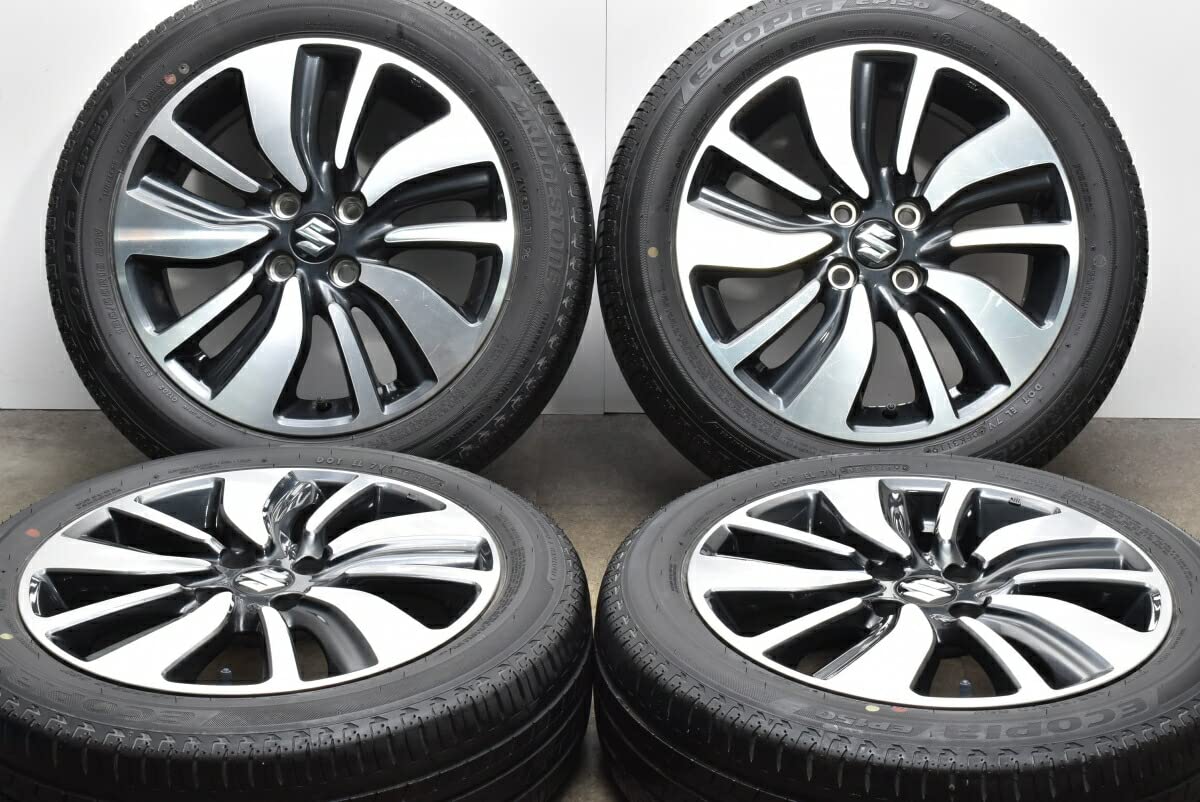 Amazon | 中古 タイヤホイール 4本セット 16インチ 6J +45 185/55R16 