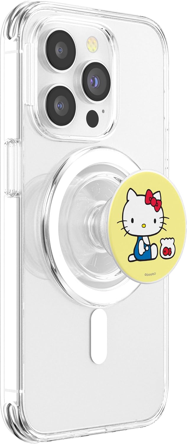 Hello Kitty Retro Fishbowl PopSockets MagSafe PopGrip for iPhone