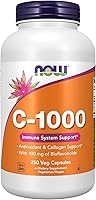 Vista 1 de NOW Foods Suplementos, Vitamina C-1,000 con 100 mg de Bioflavonoides, Protección Antioxidante*, 250 Cápsulas vegetales