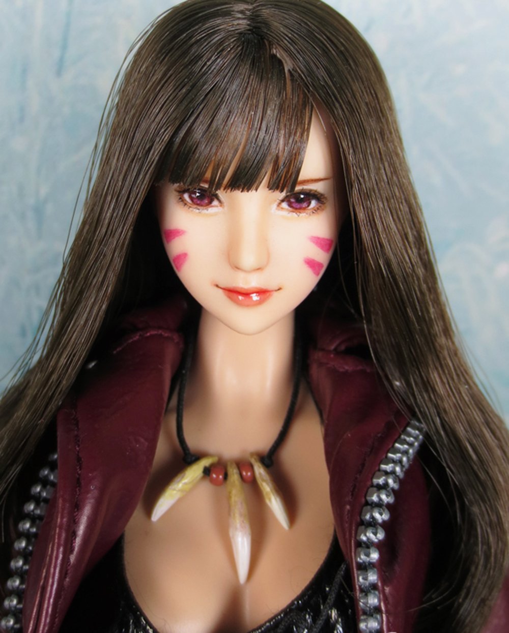 HiPlay Figura femminile in scala 1/6, 100% trucco fatto a