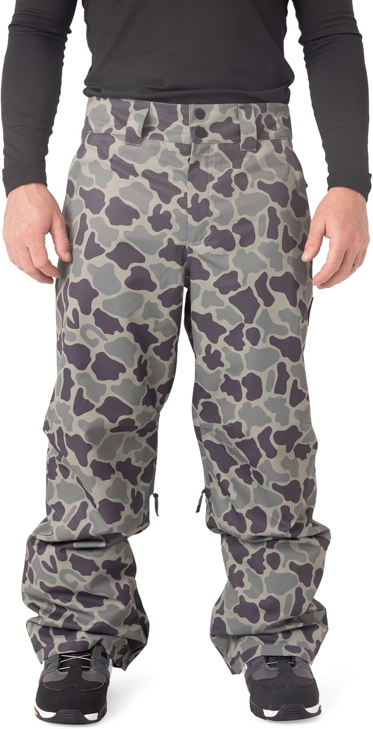 Dakine mens Staple Snow Pant – 10k Waterproof 2-layer Shell, Pfas-free, Relaxed Fit, Fully Lined