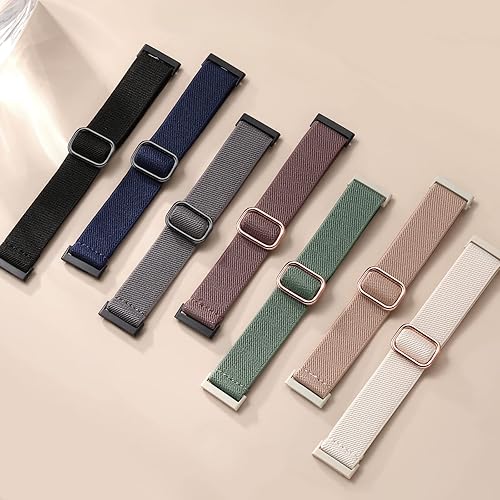 Miniatura 5 de Dirrelo Correa compatible con bandas Fitbit Sense, Fitbit Sense 2, Versa 4, Fitbit Versa 3, bandas para mujeres y hombres