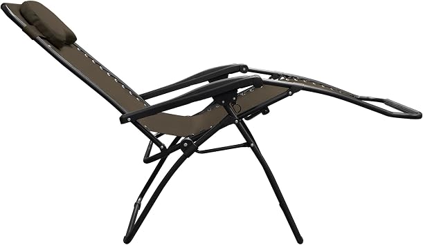 Caravan Sports Infinity Oversized Zero Gravity Chair, Brown