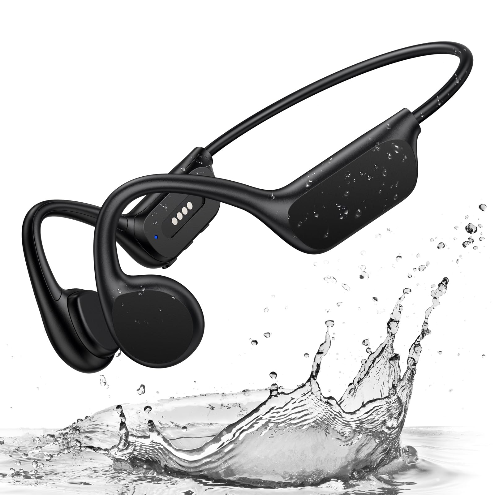 Casque Conduction Osseuse, Écouteur Natation À Bluetooth , Ecouteur