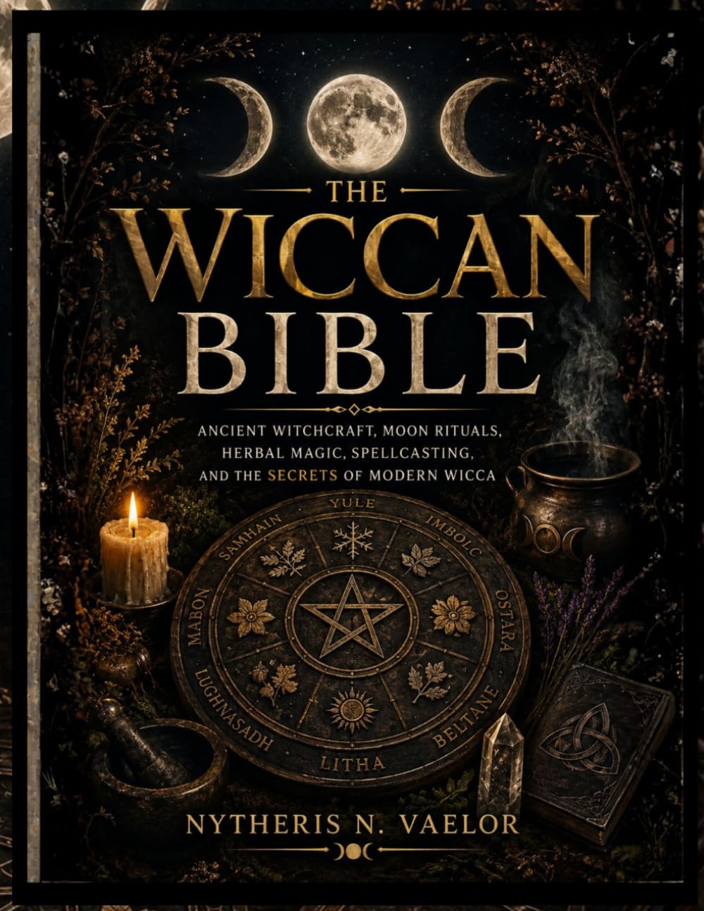 THE WICCAN BIBLE: Ancient Witchcraft, Moon Rituals, Herbal Magic, Spellcasting, and the Secrets of Modern Wicca