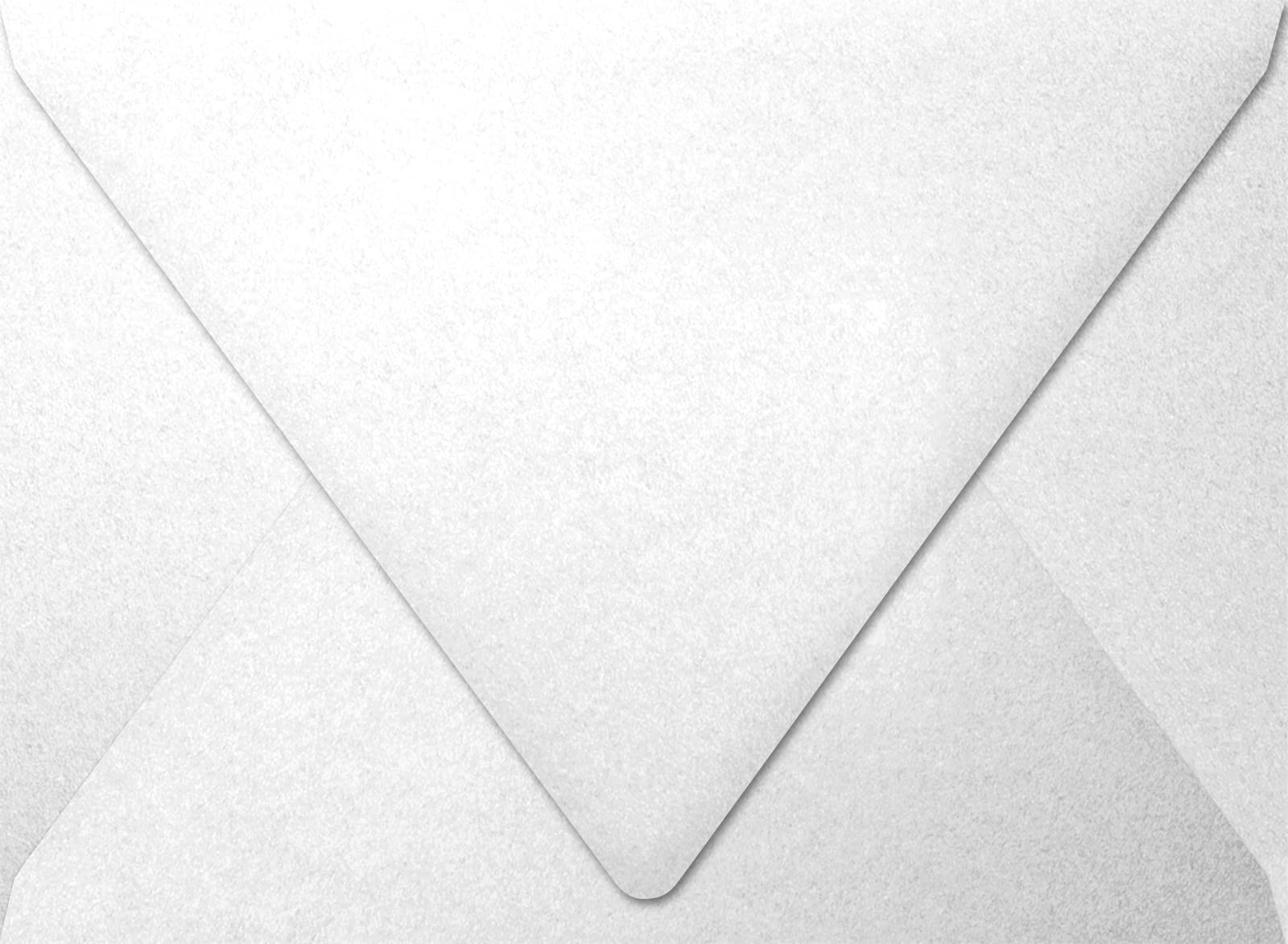 LUXPaper A7 Contour Flap Invitation Envelopes | 5 1/4" x 7 1/4" | Crystal Metallic | 80lb. Text | 250 Qty