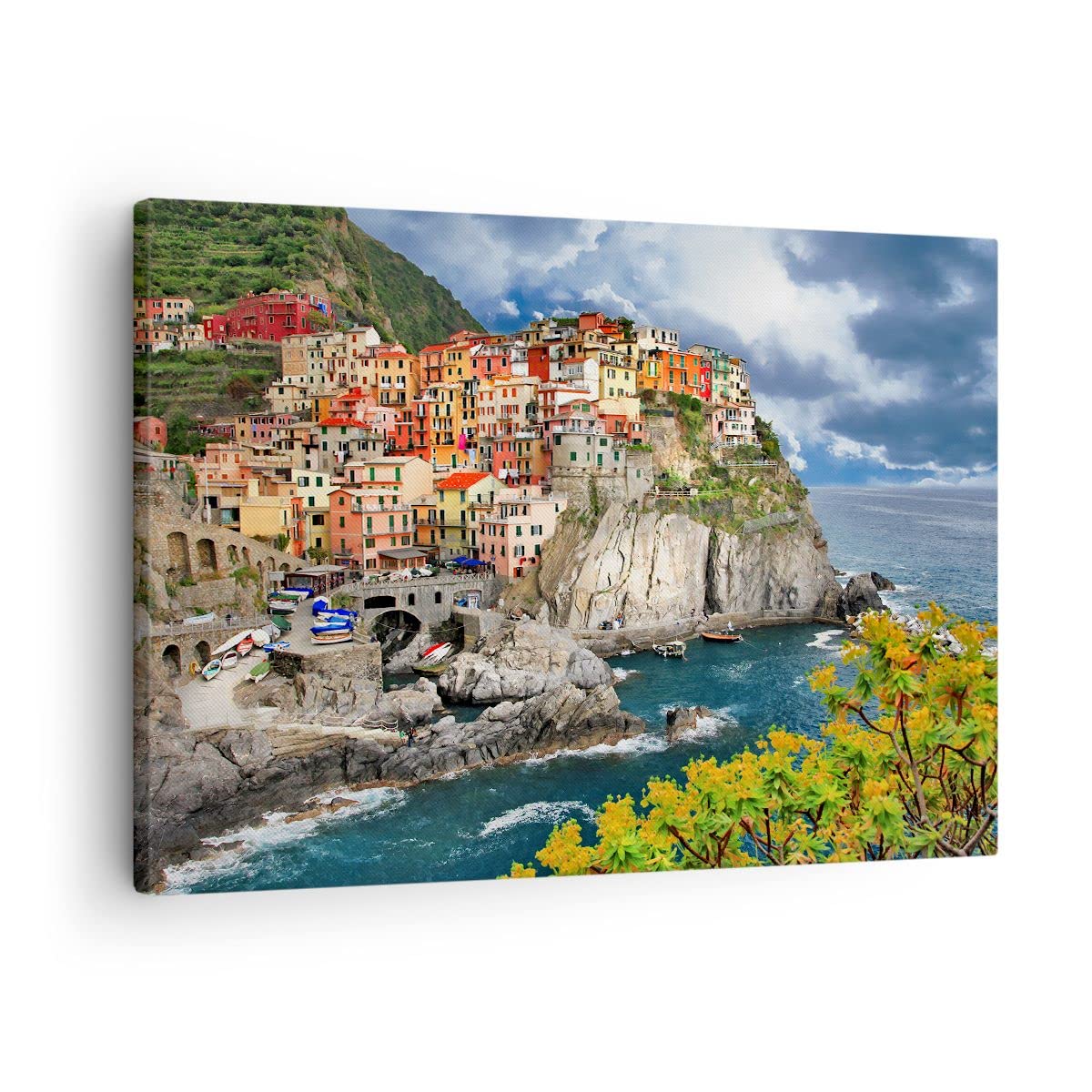Stampa Su Tela Quadro Su Tela Telaio Rosso Paesaggio Foresta Fotografia 181 Bagno Cucina Camera Da Letto Salone Corridoio 150 X 50 Cm 91760274