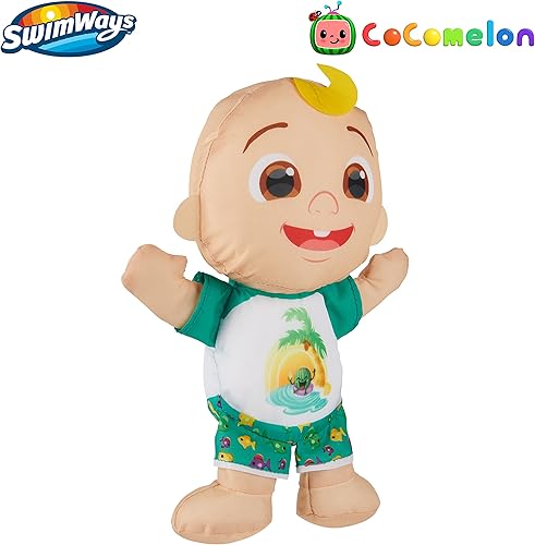 Miniatura 2 de Swimways Cocomelon JJ Swim Huggable, Kids Toys, Bath Toys & Beach Toys, Floating Water Stuffed Animal for Kids Aged 1 & Up
