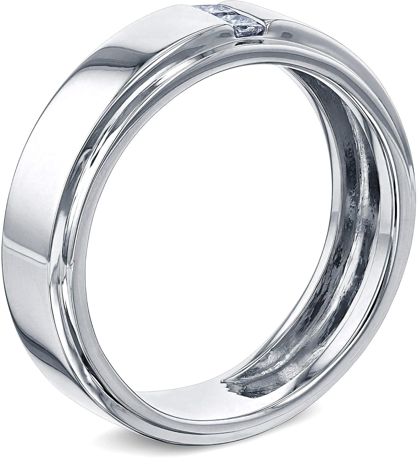 Kobelli Princess Diamond His or Her 6mm Band 14K Gold (GH/I1-I2)