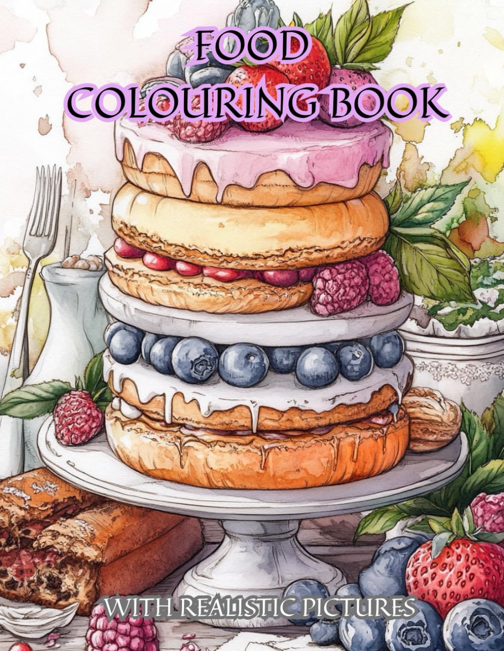 Food Colouring Book