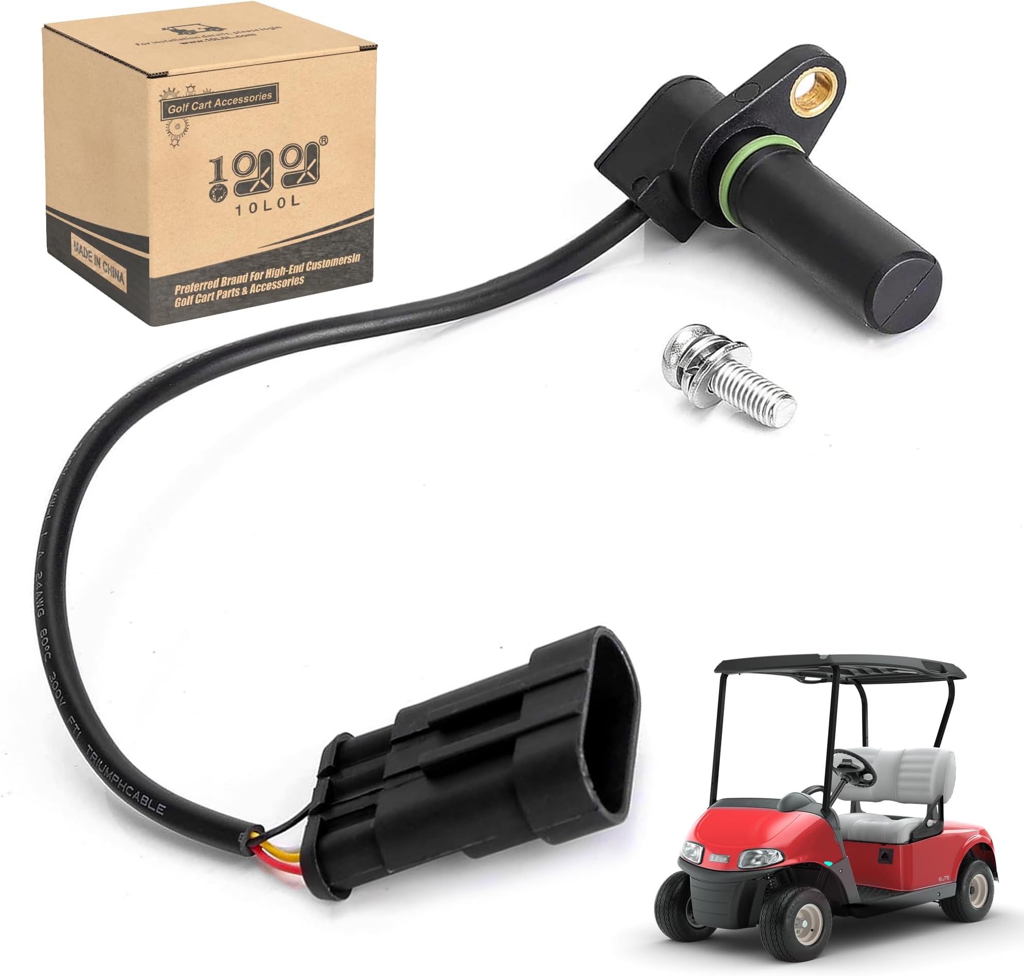 10L0L Golf Cart Speed Sensor Kit for EZGO RXV Gas & Electric 614252 2008-UP Cart