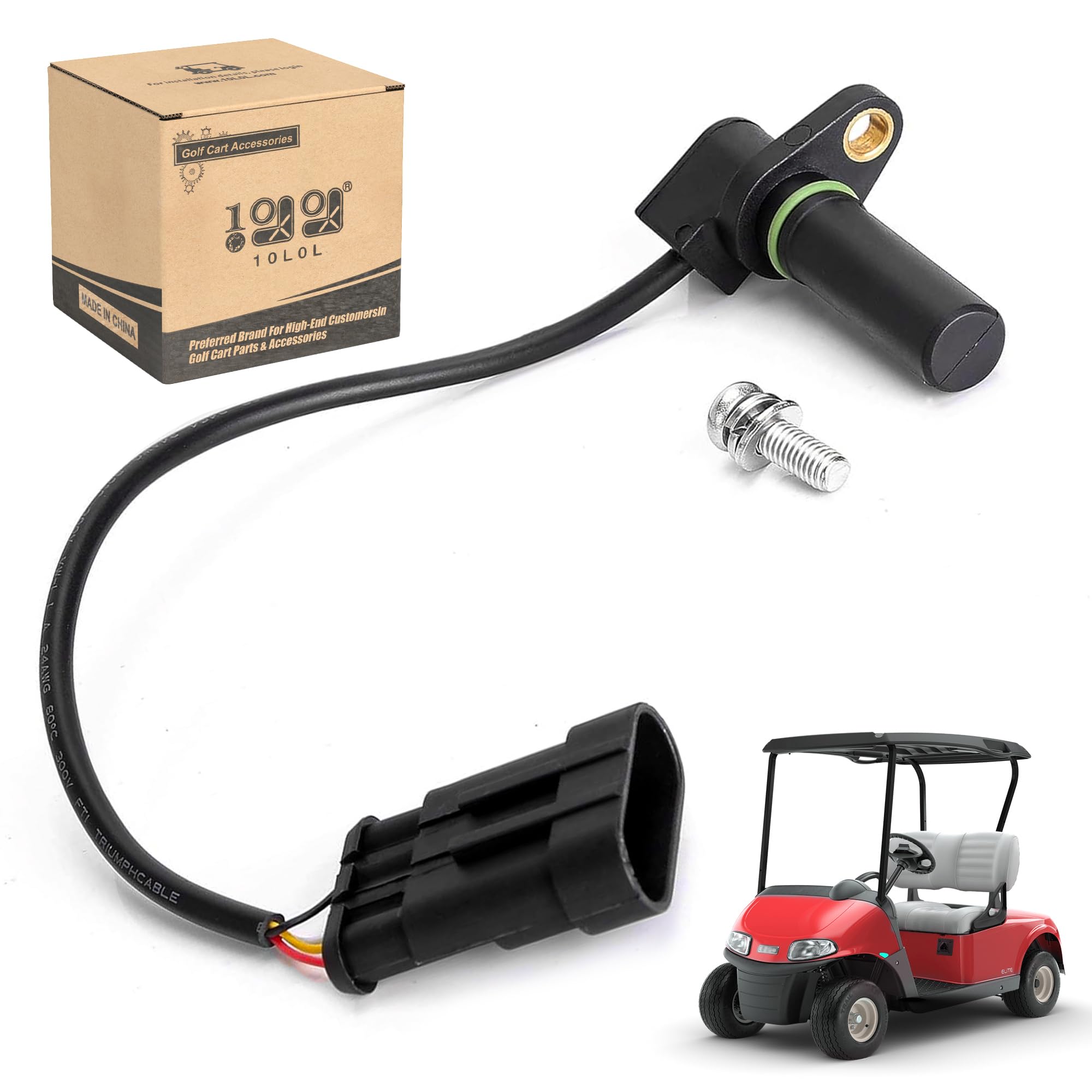 10L0L Golf Cart Speed Sensor Kit for EZGO RXV Gas & Electric 614252 2008-UP Cart