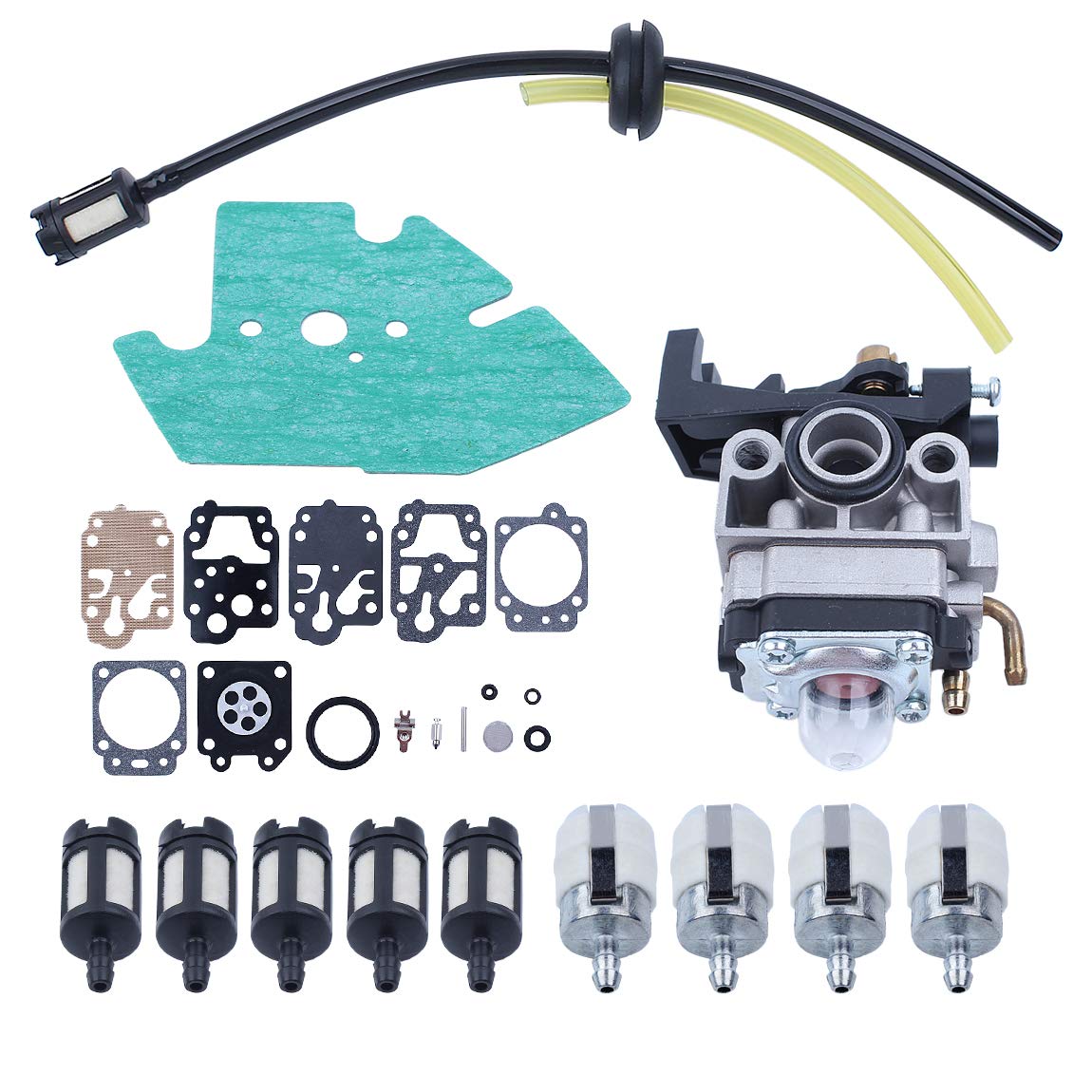 Carburetor Fuel Filter Line Carb Diaphragm Kit for Honda GX25 GX25N GX25NT FG110 FG110K1 HHT25S Engine Trimmer - Image 4